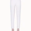 AKRIS Pants In Double Face Stretch Cotton Silk