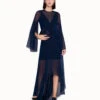 AKRIS Long Evening Dress In Silk