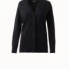 AKRIS Knit Milano Wool Silk Blend Cardigan