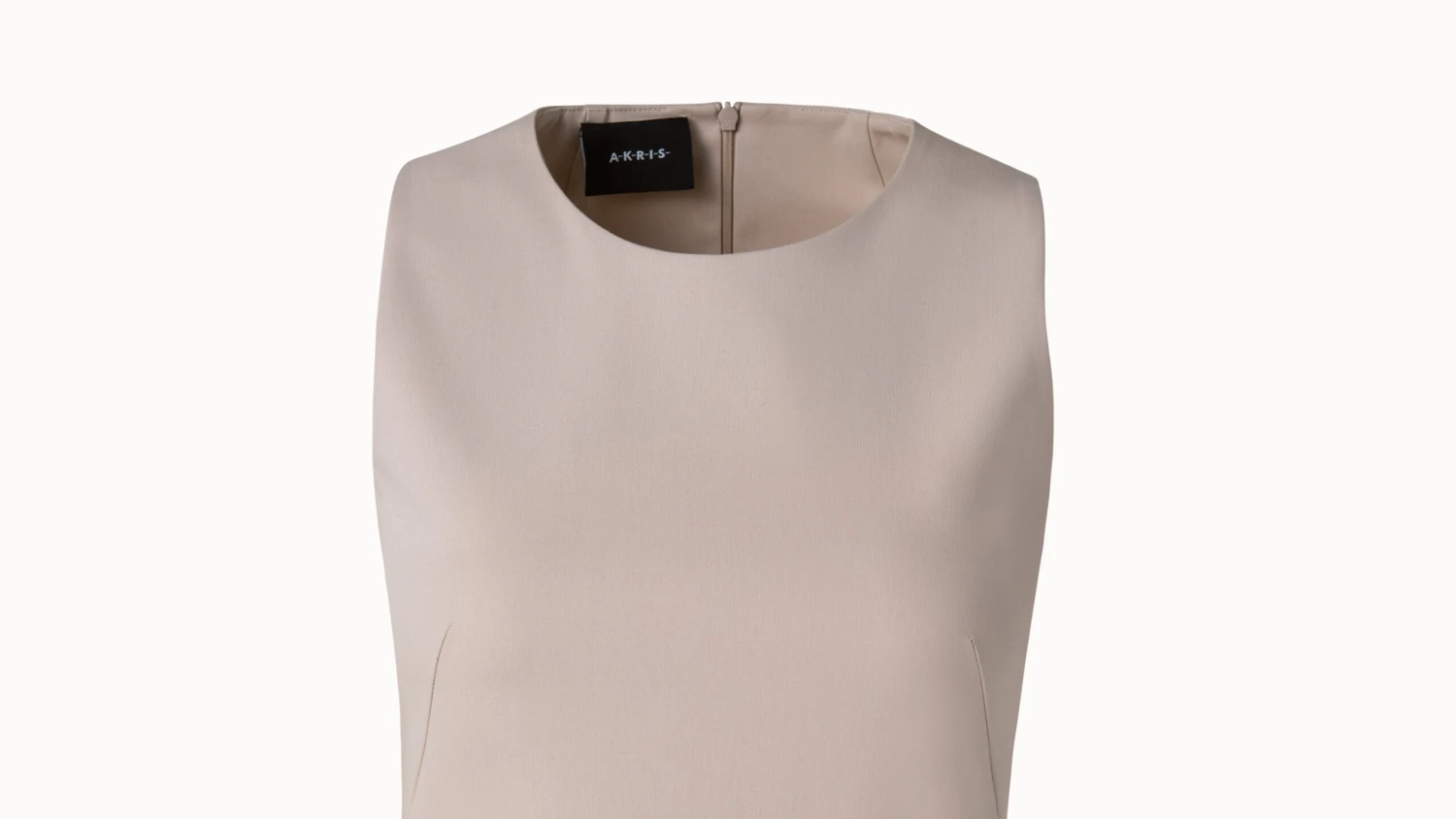 AKRIS Cotton Twill Full Skirt Dress - Image 4