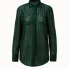 AKRIS Tunic Blouse Infinite Embroidery