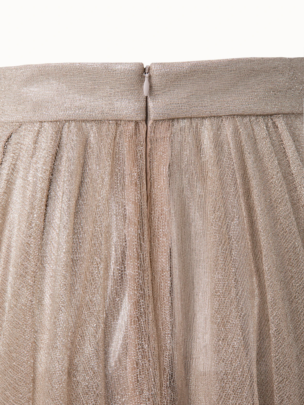 AKRIS Liquid Jersey And Tulle Pleated Skirt - Image 6