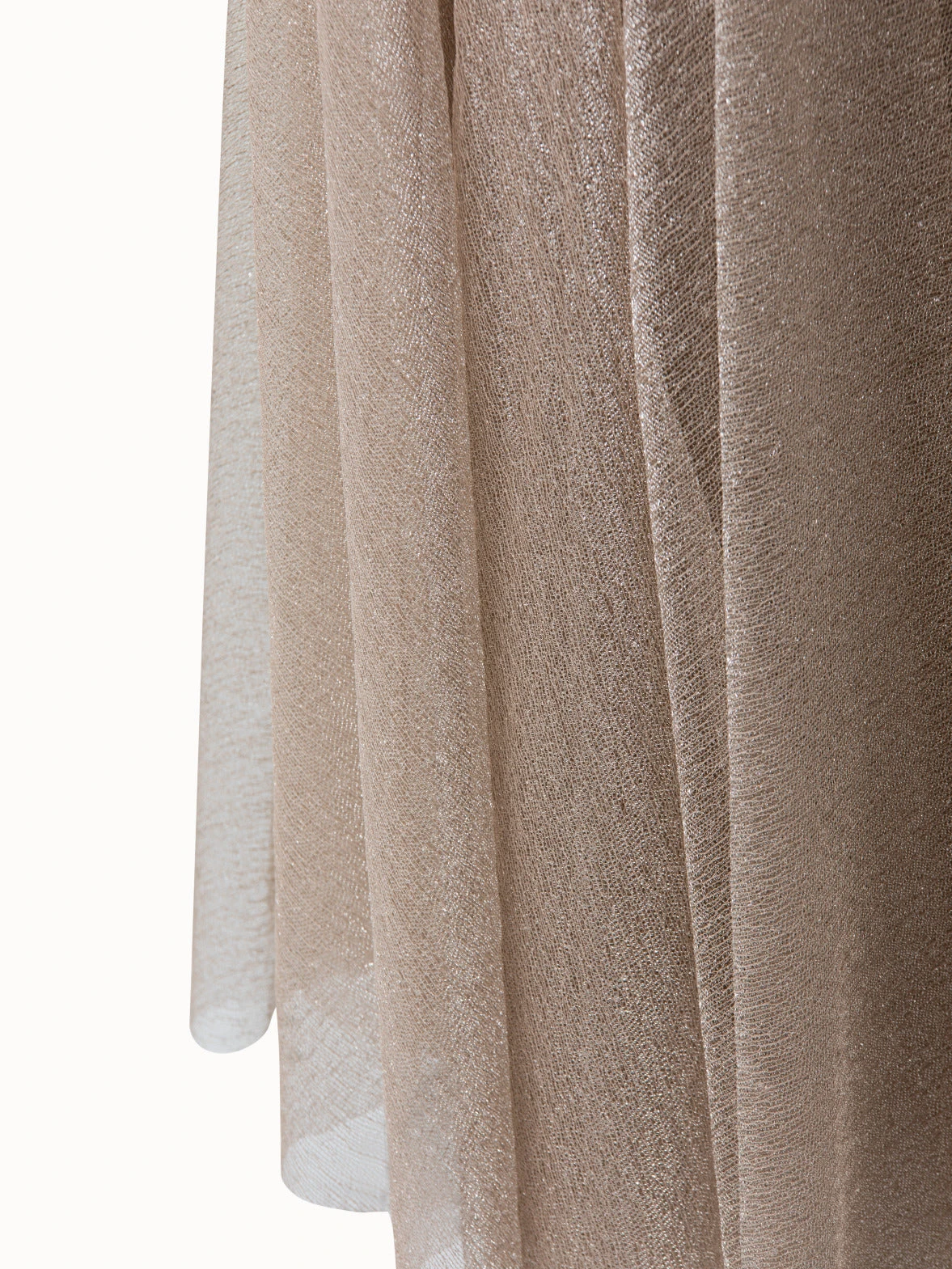AKRIS Liquid Jersey And Tulle Pleated Skirt - Image 7