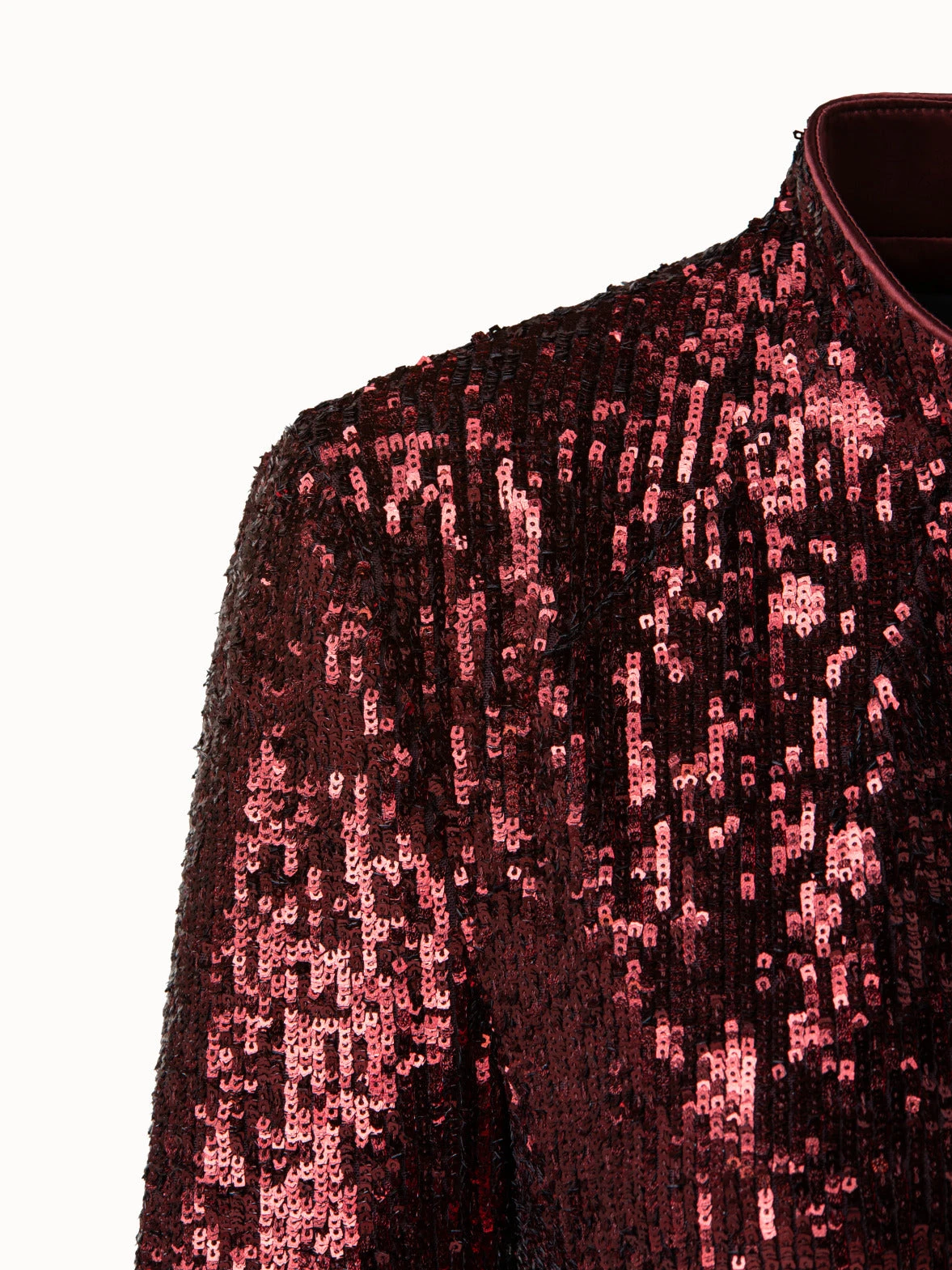 AKRIS Sequins Stretch Long Sleeve Sheath Dress - Image 5