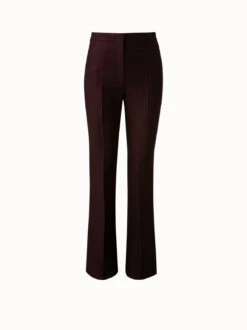 AKRIS Wool Lurex Double Face Pant