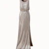 AKRIS Liquid Jersey Sleeveles Gown