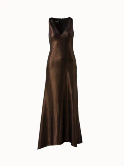 AKRIS Liquid Jersey Wrap Style Dress