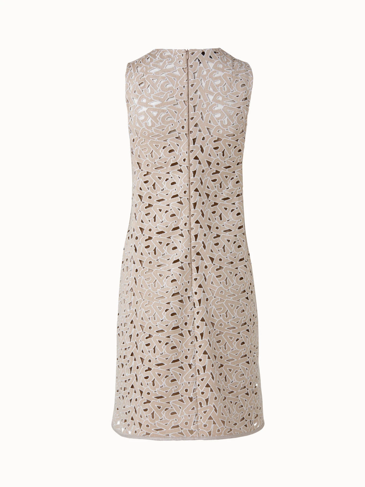 AKRIS Second Glance Embroidery A-Line Dress - Image 3