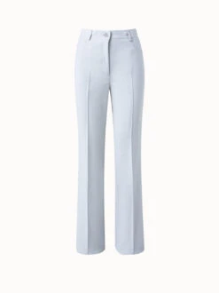 AKRIS Cotton Silk Double Face Boot Cut Pant