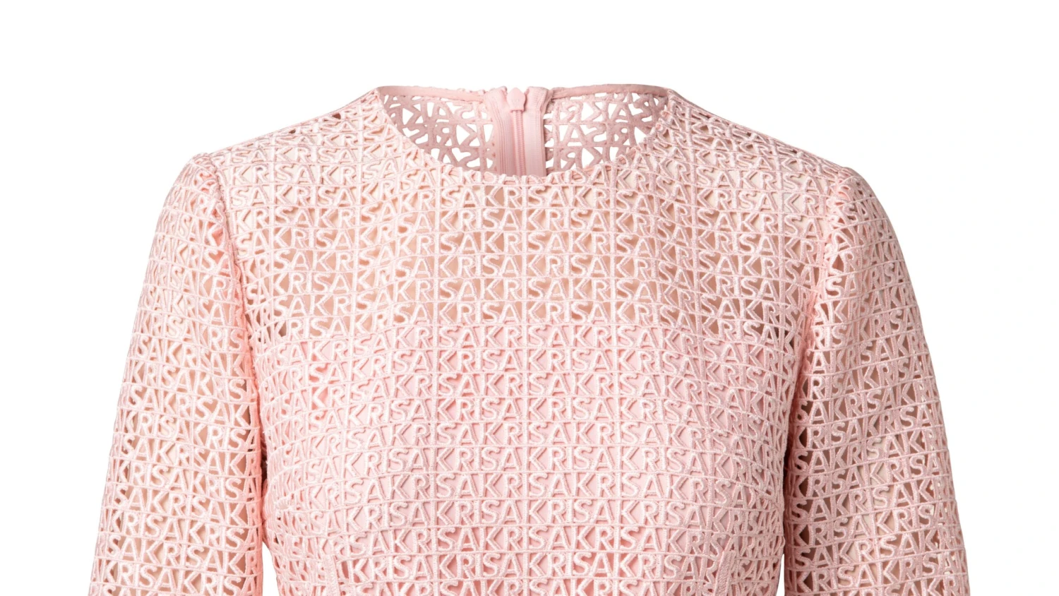 AKRIS Infinite Embroidery Short Dress - Image 2