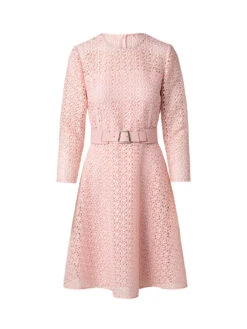 AKRIS Infinite Embroidery Short Dress