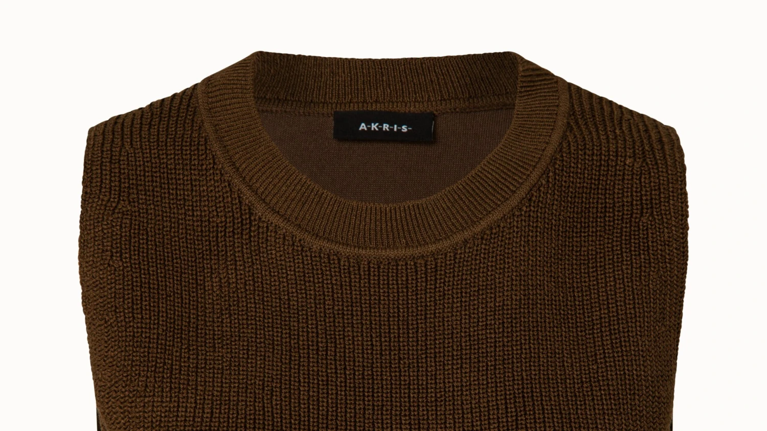 AKRIS Sleeveless Silk Stretch And Linen Short Knit Top - Image 3