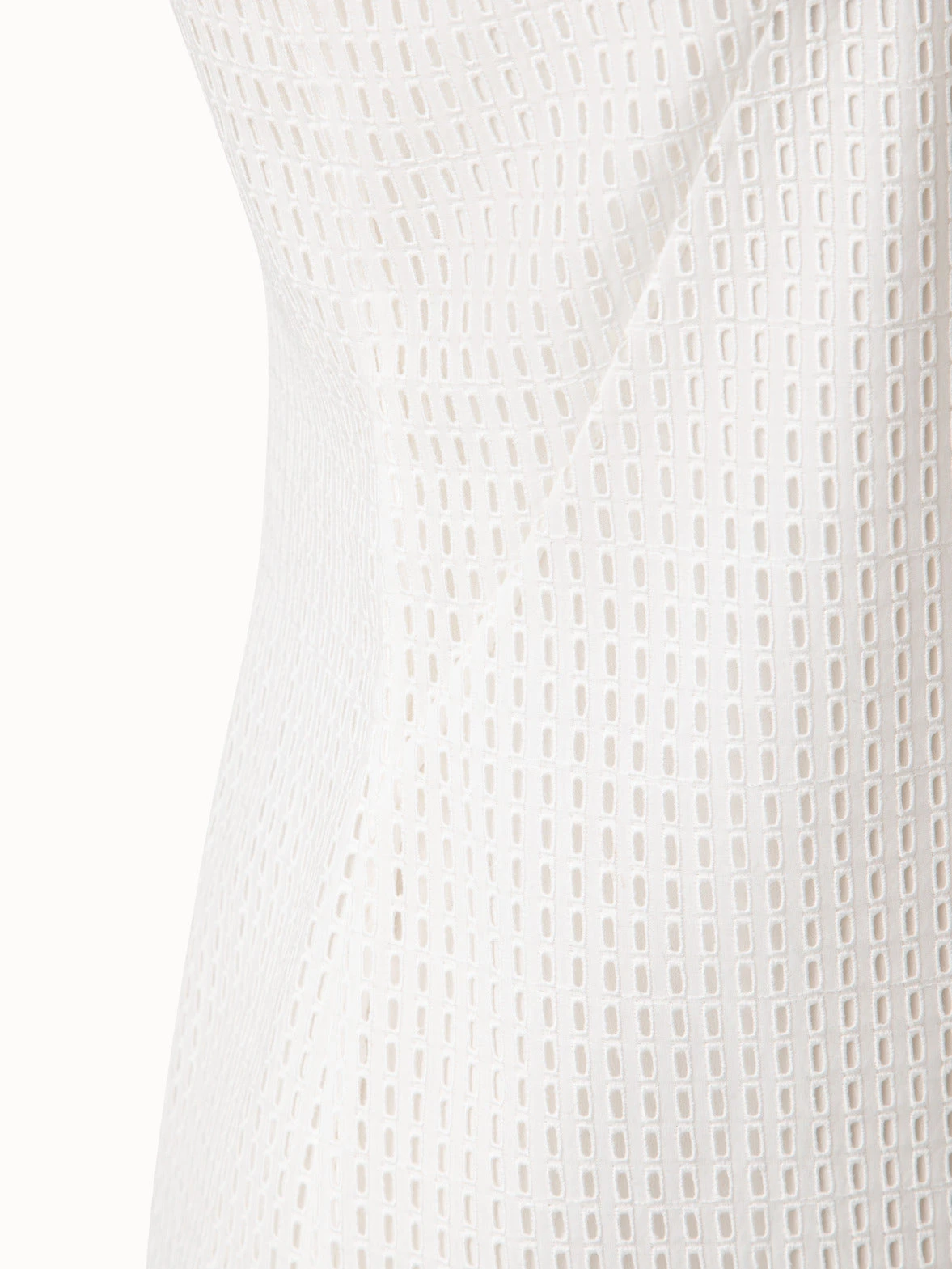 AKRIS Cotton Broderie Anglaise Patchwork Sheath Dress - Image 4