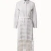 AKRIS Shirt Dress And Apron Set