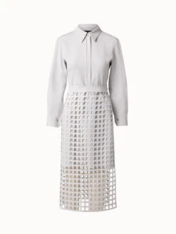 AKRIS Shirt Dress And Apron Set