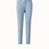 AKRIS Magda Pant In Cotton Denim Stretch