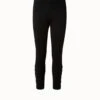AKRIS Wool Silk Knit Legging