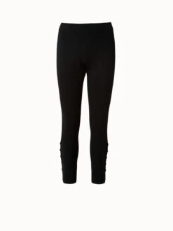 AKRIS Wool Silk Knit Legging