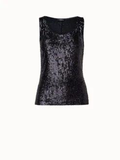 AKRIS Sequins Tank Top