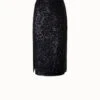 AKRIS Sequins Pencil Skirt