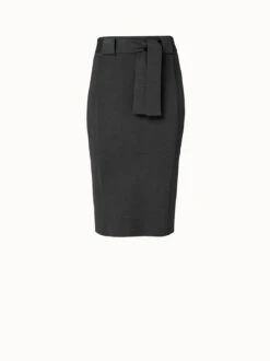 AKRIS Wool Silk Stretch Pencil Skirt