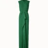 AKRIS Envers Satin Gown