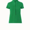 AKRIS Cotton Piqué Polo Shirt