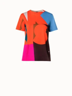 AKRIS T-Shirt With Composed Letters Print