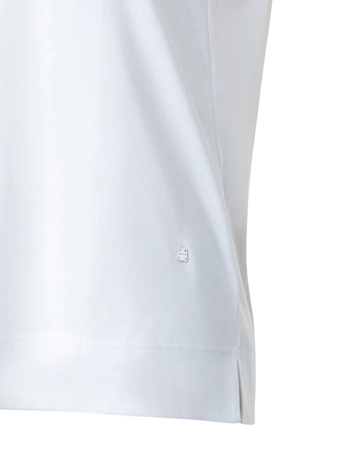 AKRIS T-Shirt With Tulle Heart Insert - Image 4