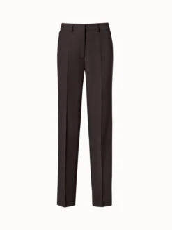 AKRIS Cool Wool Straight Leg Pants